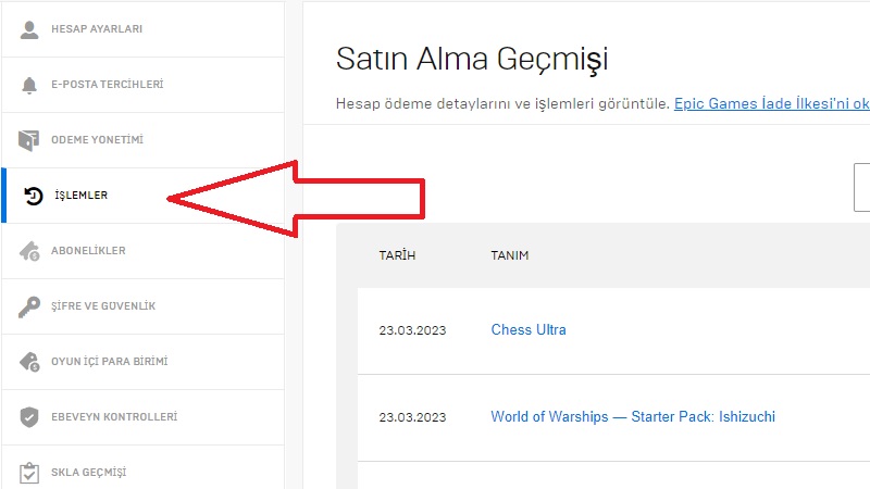 Epic Games Oyun İade Etme Nasıl Yapılır? - 2023 2 Epic Games Oyun İade Etme Nasıl Yapılır? - 2023