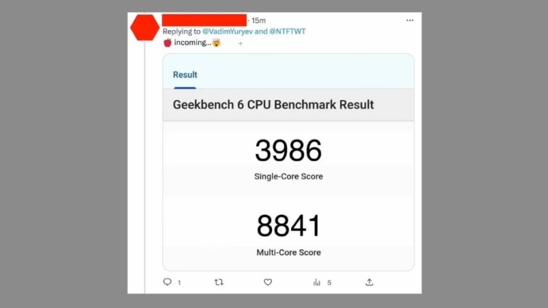 iPhone 15 Pro Geekbench'te Ortaya Çıktı 1 iPhone 15 Pro Geekbench'te Ortaya Çıktı