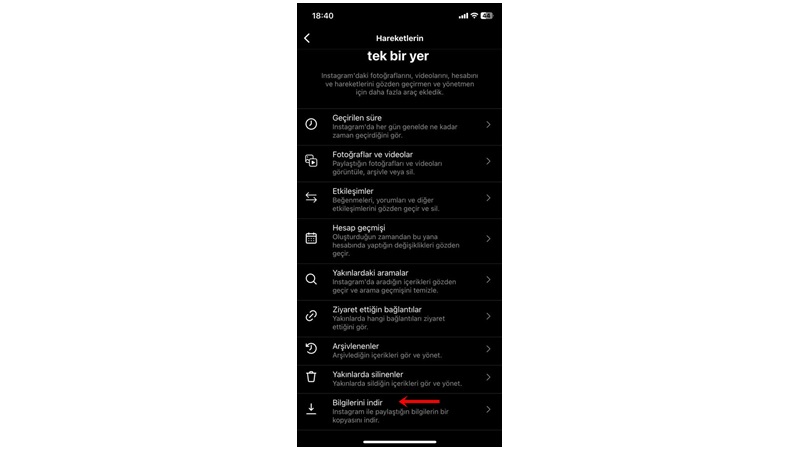 instagram takip isteği gönderdiklerimi nasıl görebilirim