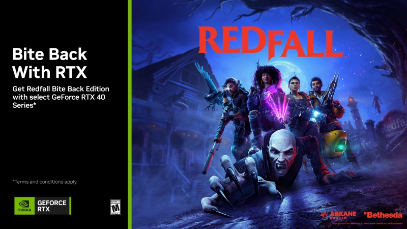 Nvidia RTX 4000 Serisi Alana 'Redfall' Hediye! 1 Nvidia RTX 4000 Serisi Alana 'Redfall' Hediye!