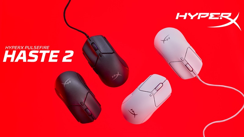HyperX Pulsefire Haste 2 Oyuncu Fareleri Satışa Çıkıyor 1 HyperX Pulsefire Haste 2 Oyuncu Fareleri