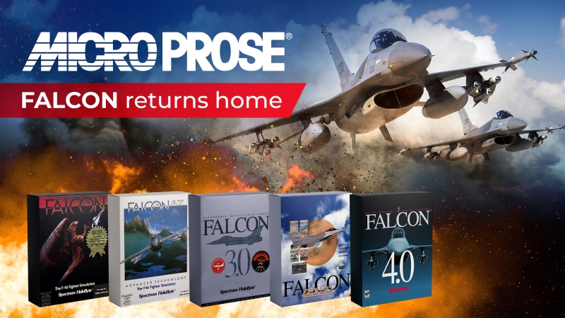 MicroProse, Falcon Uçuş Simülatörlerinin Haklarını Geri Aldı