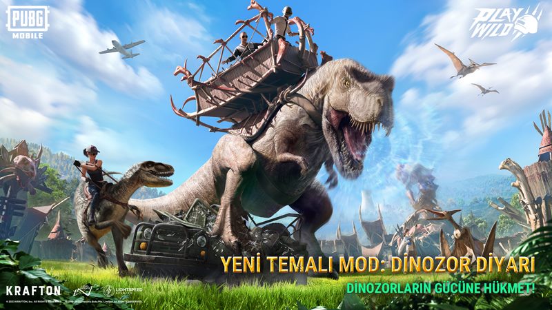 PUBG Mobile Dinozor Çağı'nı Savaş Alanına Getiriyor 1 pubg mobile dinozor