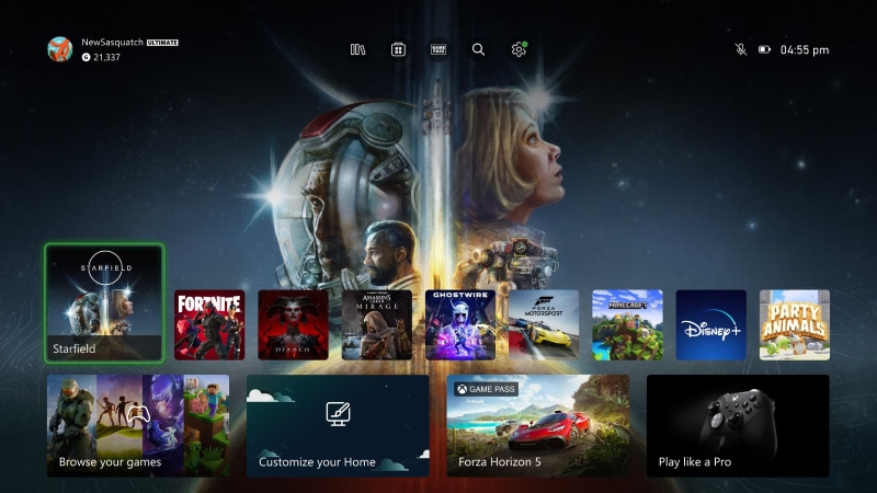 Xbox Konsollarının Arayüzü Baştan Aşağıya Yenilendi