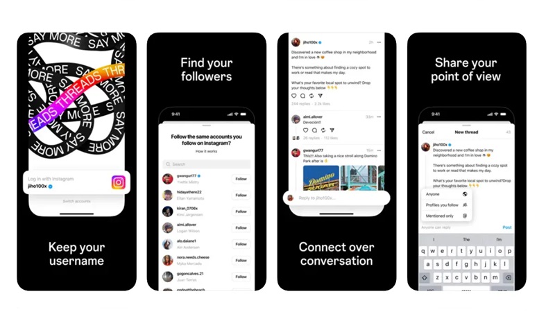 Instagram'ın Twitter Benzeri Uygulaması Threads App Store'da 1 Instagram Threads app store