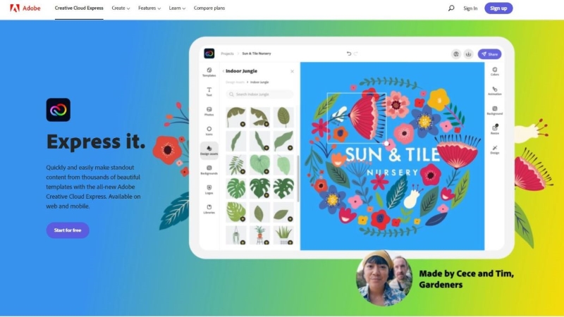 Adobe Express, Yapay Zekasıyla Canva'ya Rakip Oldu 1 Adobe Express, Yapay Zekasıyla Canva'ya Rakip Oldu