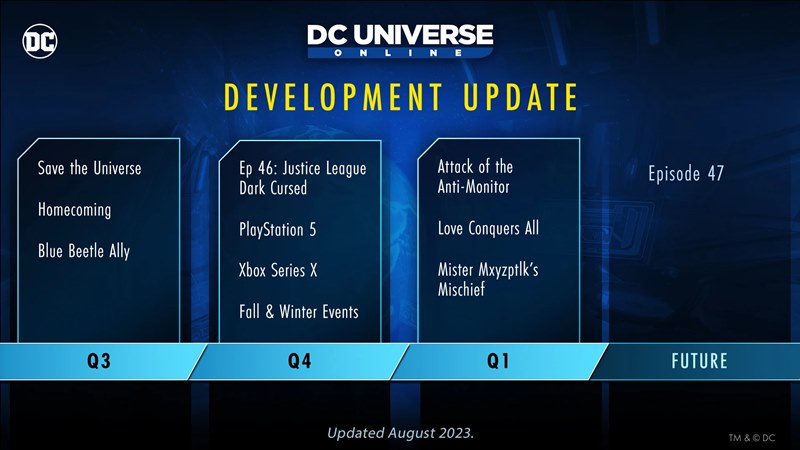 DC Universe Online yeni nesil