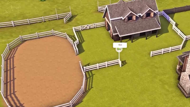 The Sims 4'te En İyi Çiftlik Nasıl Yapılır? 9 at çiftliği sims 4
