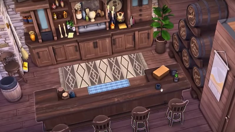 The Sims 4'te En İyi Çiftlik Nasıl Yapılır? 7 bar tezgahi