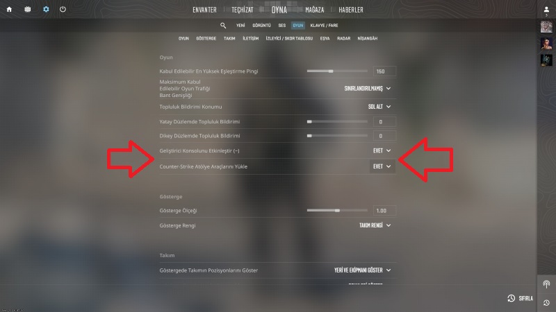 CS 2 FPS Gösterme - Counter Strike 2 FPS Nereden Bakılır? 3 CS 2 FPS Gösterme - Counter Strike 2 FPS Nereden Bakılır?