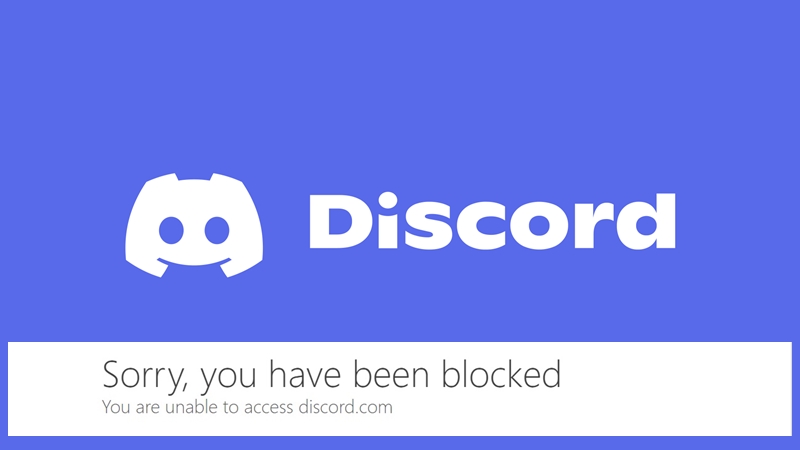 Discord You Have Been Blocked Hatası