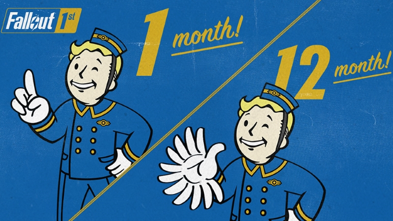 Fallout 76'nın Aylık Abonelik Paketi 1 Hafta Ücretsiz! 1 Fallout 76'nın Aylık Abonelik Paketi 1 Hafta Ücretsiz!