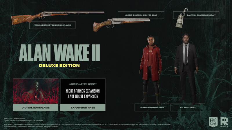 Alan Wake 2 DLC Expansion Pack