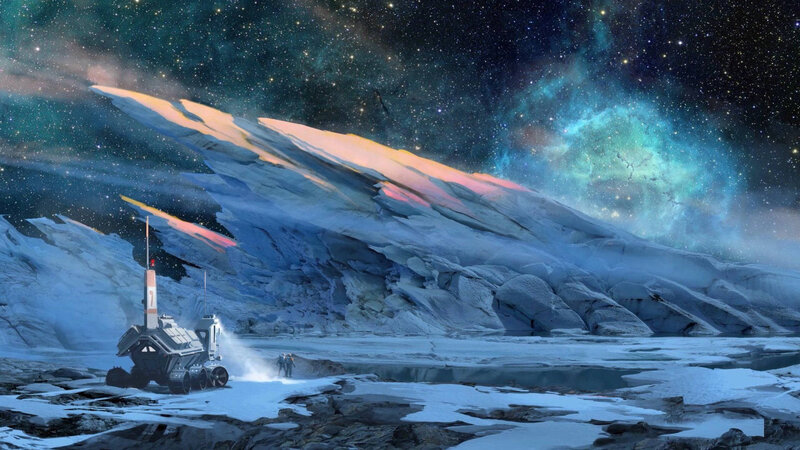 Starfield's diverse frozen planets Starfield diverse frozen planets