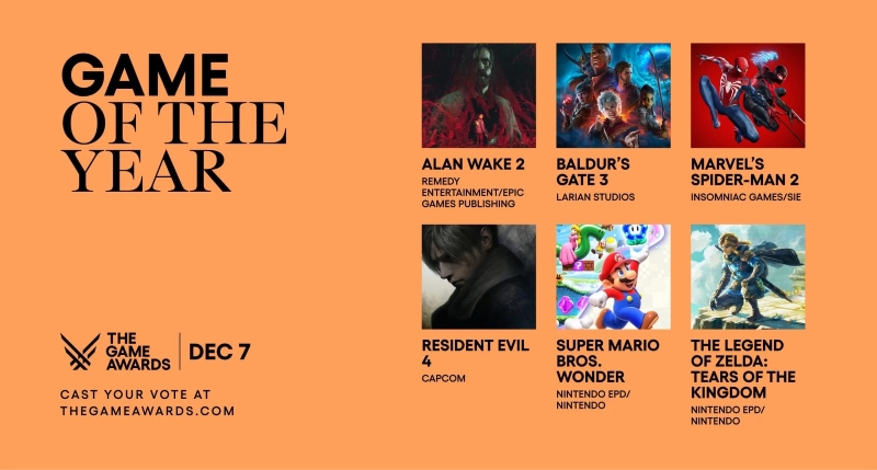The Game Awards 2023 Adayları Belli Oldu 1 The Game Awards 2023 Adayları Belli Oldu