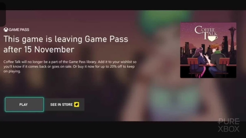 Microsoft, Xbox Game Pass'ten Ayrılan Oyunları Net Şekilde Bildirecek 1 Microsoft, Xbox Game Pass'ten Ayrılan Oyunları Net Şekilde Bildirecek