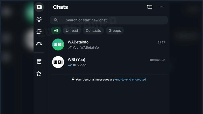 Whatsapp Web'in Karanlık Teması Yenileniyor