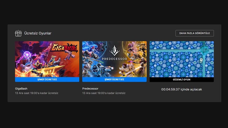 Epic Games Store Yılbaşı İndirimleri Başlıyor (Kuponlu) 1 epic games yılbaşı indirimleri