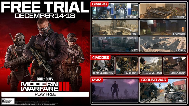 modern warfare 3 multiplayer ücretsiz