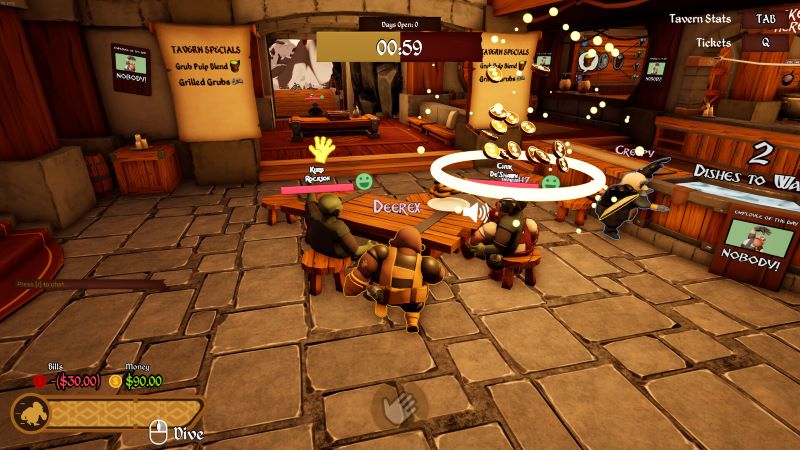 Overcooked Benzeri Ücretsiz Oyun Bronzebeard’s Tavern Steam'de Çıkış Yaptı 1 Bronzebeard’s Tavern