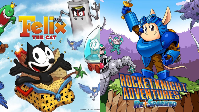 Felix the Cat and Rocket Knight Felix the Cat and Rocket Knight