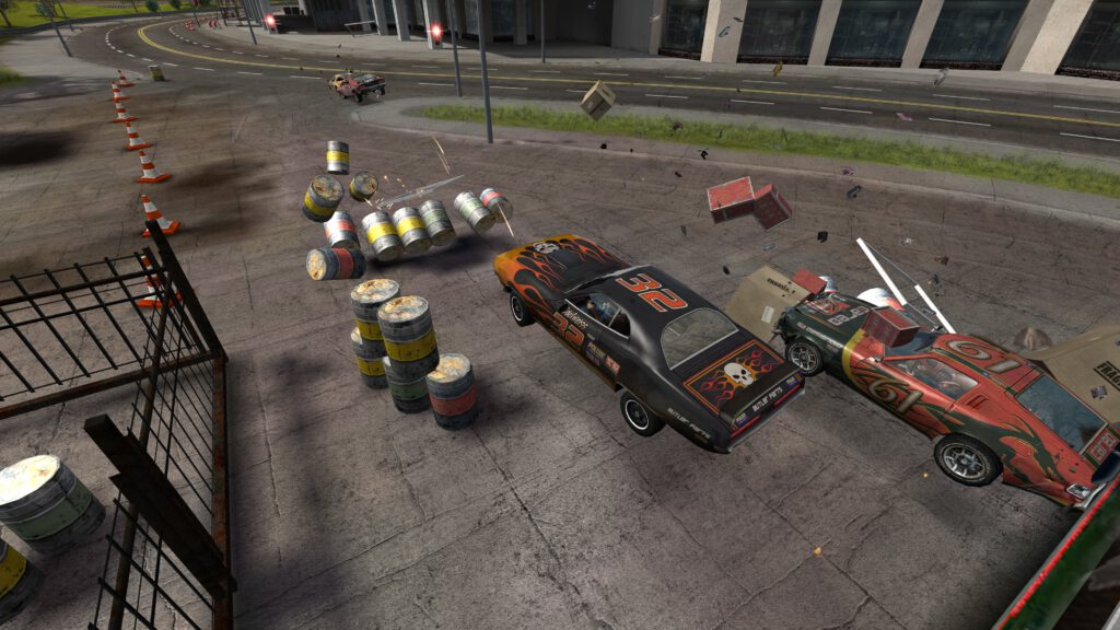 FlatOut 2 İçin RTX Remix Modu Şahane Görünüyor! 7 FlatOut 2 İçin RTX Remix Modu Şahane Görünüyor!