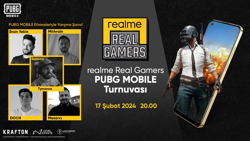 Akıllı Telefon Ödüllü PUBG Mobile Turnuvası Başlıyor! 1 pubg mobile turnuvası realme