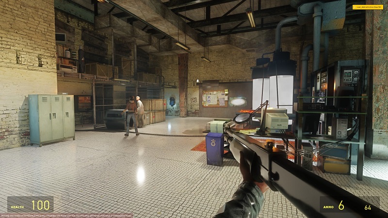 Half Life RTX Modundan İlk Görsel Paylaşıldı! 1 Half Life RTX Modundan İlk Görsel Paylaşıldı!