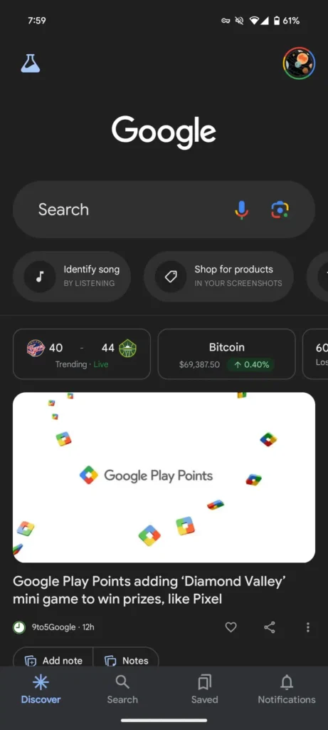 Google Introduces Notifications Tab in Android App