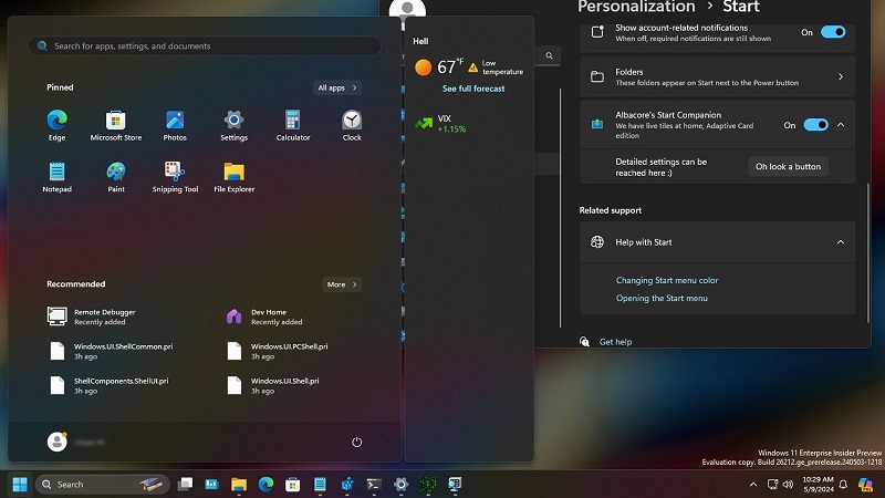 Microsoft, Win 11 Başlat Menüsüne Yeni Seçenekler Getiriyor 1 Microsoft, Win 11 Başlat Menüsüne Yeni Seçenekler Getiriyor