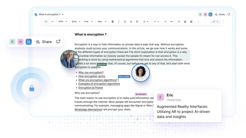 Proton Docs: Privacy-First Google Docs Alternative Launches 1 Proton Docs Privacy-First Google Docs Alternative Launches