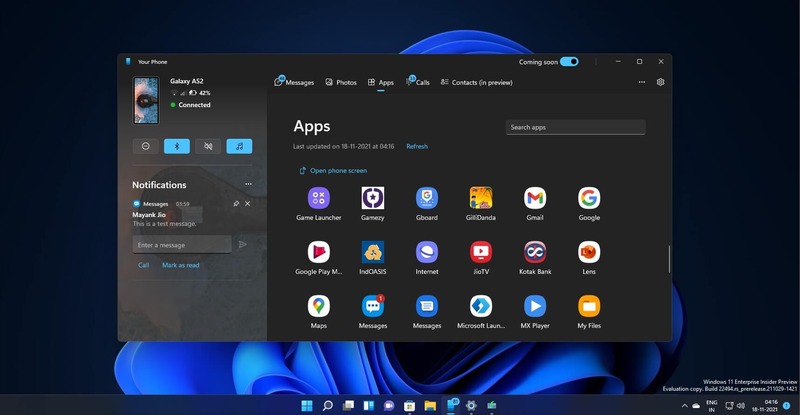 Windows 11's Android Integration Simplifies File Management 