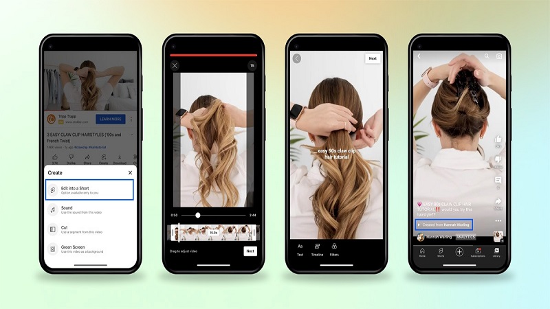 YouTube Mobil'de Klip Alıp Paylaşmak Daha Kolay Olacak