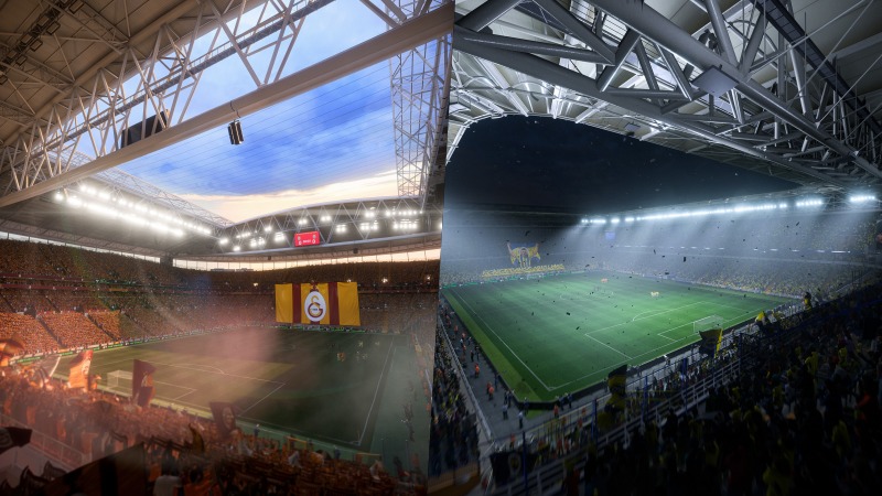 Galatasaray ve Fenerbahçe'nin Stadyumları FC 25'e Geliyor! 1 galatasaray stadyum fc 25