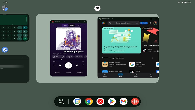 Google, Android Tabletler İçin Pencere Sistemini Getiriyor 1 Google, Android Tabletler İçin Pencere Sistemini Getiriyor