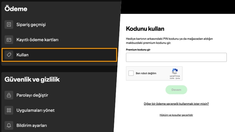 Spotify Kod Kullanma: Ücretsiz Premium Kod Nasıl Girilir? 1 spotify kod kullanma