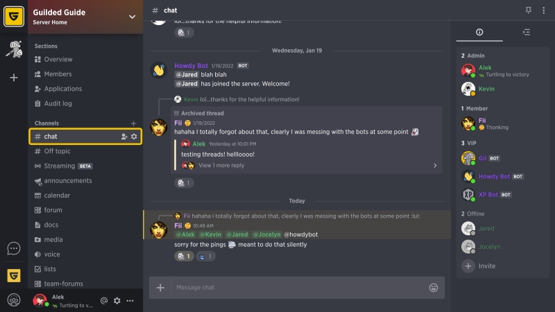 Discord Benzeri Uygulamalar - Alternatif Arayanlar İçin En İyi Öneriler 1 Guilded roblox