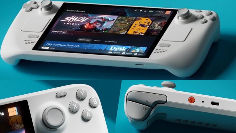 Beyaz Renkli Steam Deck OLED Duyuruldu: İşte Fiyatı 1 beyaz steam deck