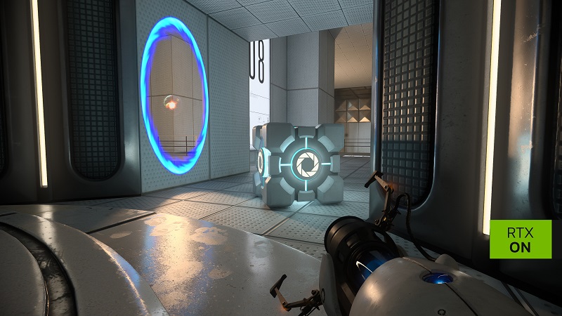 Artık Portal 2'yi RTX Remix Path Tracing ile Oynayabilirsiniz