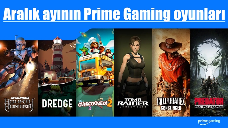 Yılın Son Prime Gaming Ücretsiz Oyunları Belli Oldu! 1 prime gaming aralık 2024