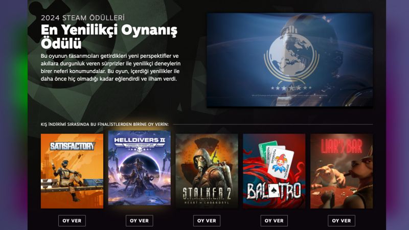 Bu Yıl Steam Ödülleri'nde Bir Türk Oyunu da Yarışıyor 1 steam ödülleri 2024 liar's bar