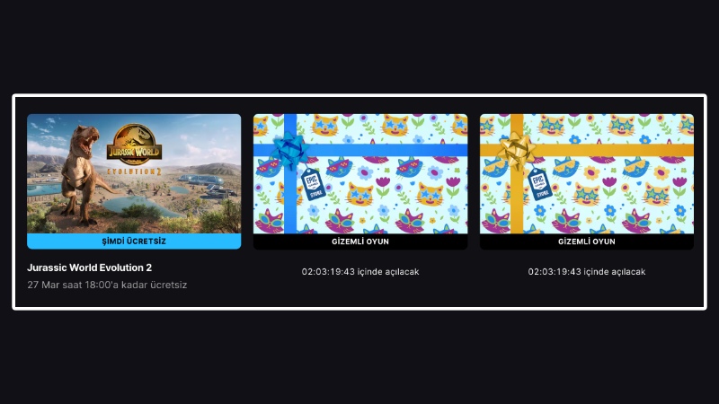 Epic Games'in 27 Mart'ta Vereceği Gizemli Oyunlar Ne Olacak? 1 epic games gizemli oyun 27 mart