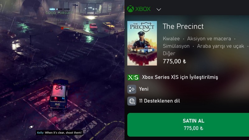 The Precinct'in Hatalı Fiyatı Düzeltildi: Kapanlar Yaşadı! 1 The Precinct fiyat