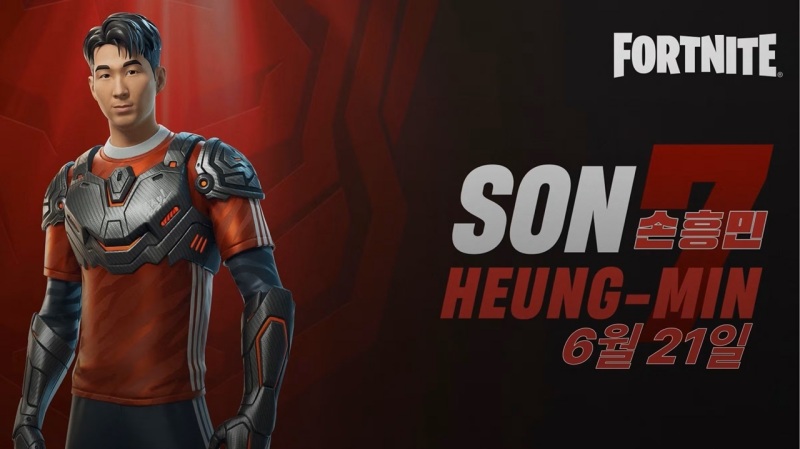 Dünyaca Ünlü Futbolcu, Fortnite'a Geliyor! 1 Son Heung-min fortnite