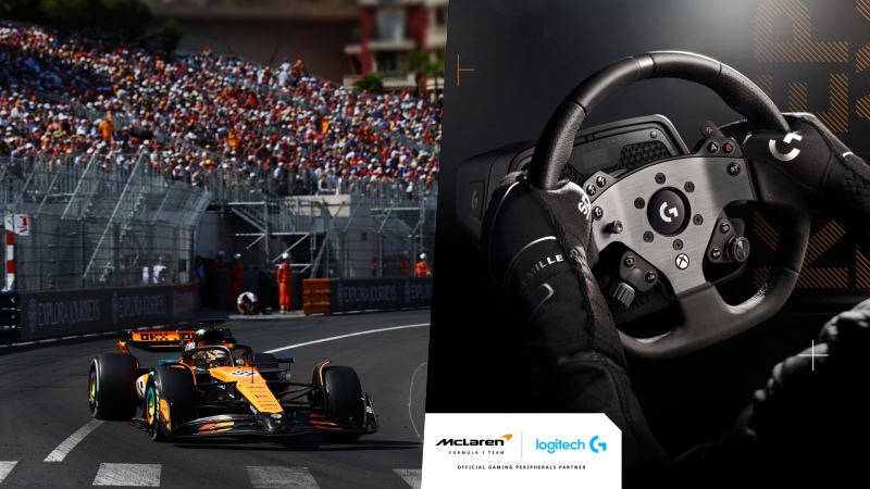 mclaren logitech ortaklık