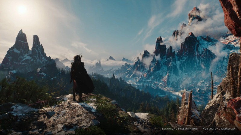 witcher 4 unreal engine 5