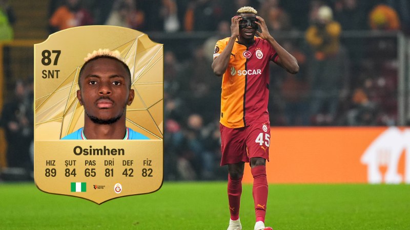 Victor Osimhen EA SPORTS FC 25'te Kaç Reytinge Sahip? 1 ea sports fc 25 osimhen