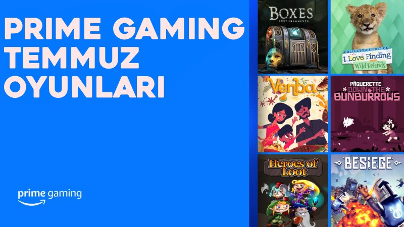 Prime Gaming Temmuz 2025 Oyunları Açıklandı: Toplam 13 Oyun 1 prime gaming temmuz 2025 oyunlar
