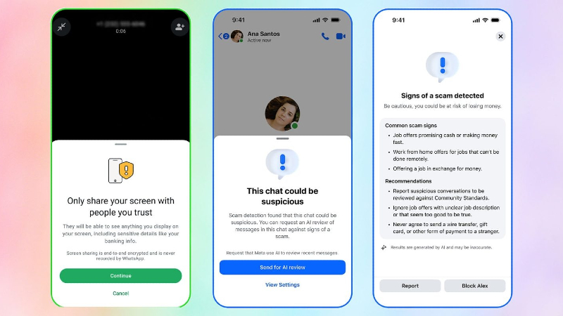 WhatsApp ve Messenger'a Dolandırıcılık Kapsamında Yeni Adım