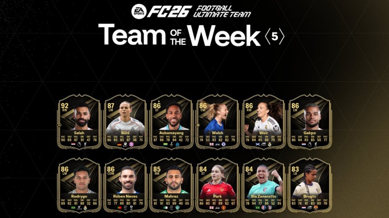 EA FC 26 Ultimate Team’de Haftanın Takımı Açıklandı (TOTW 5) 1 ea fc 26 totw 5